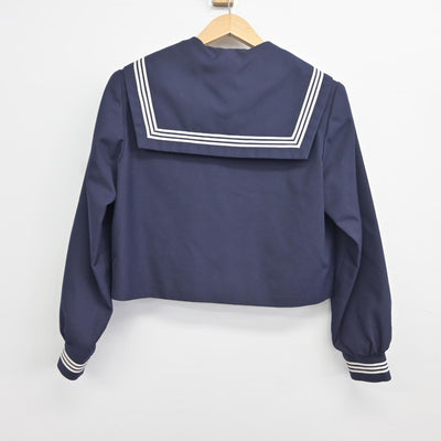 【中古】兵庫県 小田南中学校 女子制服 3点（セーラー服・スカート）sf037607