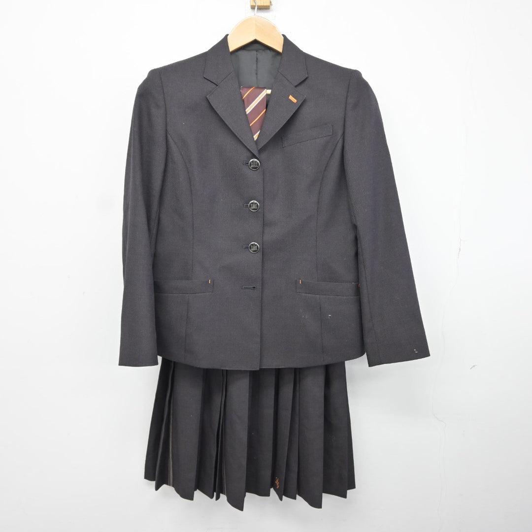 【中古】広島県 崇徳高等学校 女子制服 3点（ブレザー・スカート）sf037625 | 中古制服通販パレイド