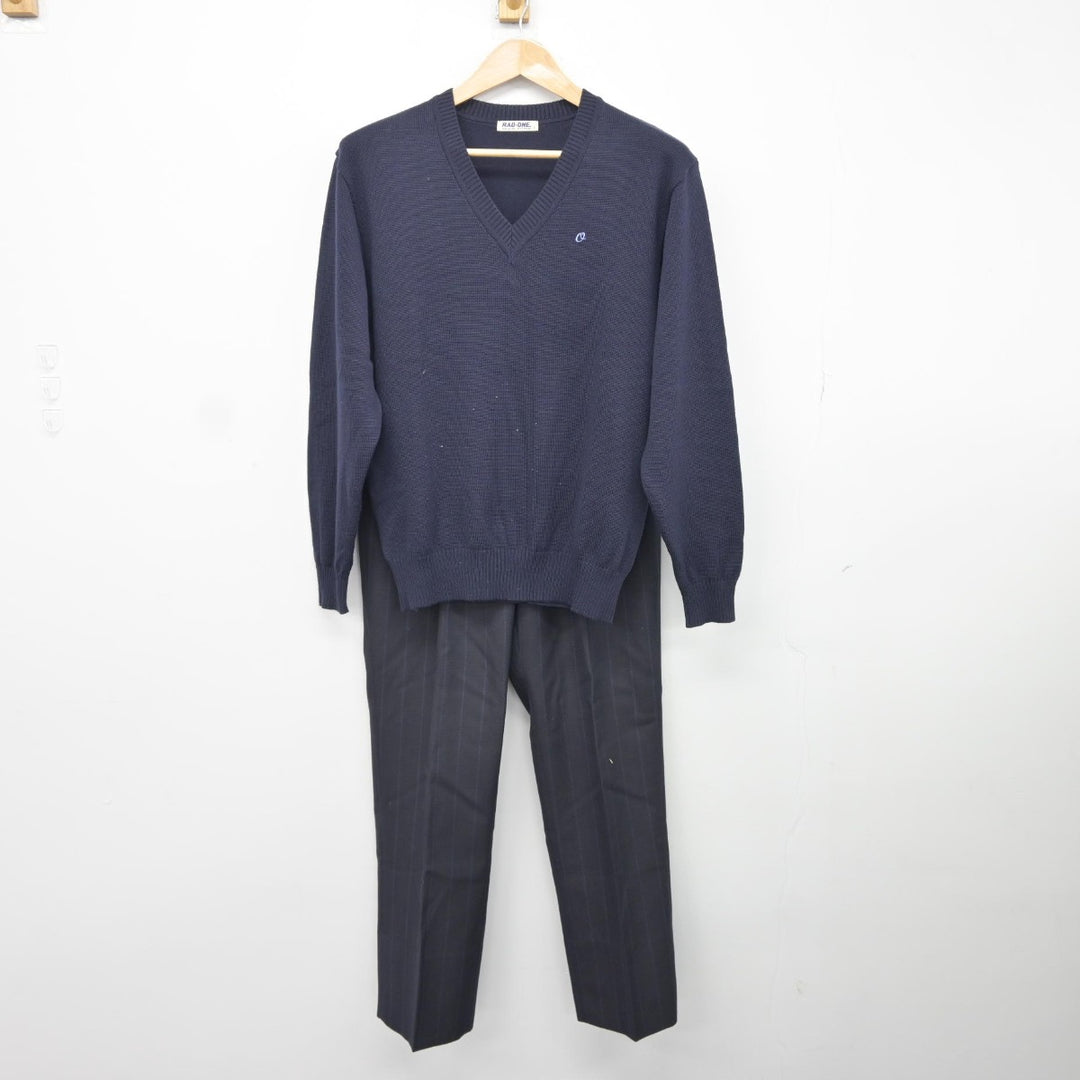 【中古】北海道 大麻高等学校 男子制服 4点（ブレザー・ニット・ズボン）sf037660 | 中古制服通販パレイド