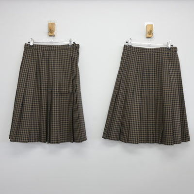 【中古】大阪府 茨木西高等学校 女子制服 4点（ブレザー・スカート）sf037672