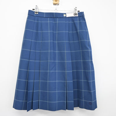 【中古】北海道 北見柏陽高等学校 女子制服 5点（ベスト・シャツ・シャツ・スカート）sf037680