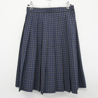 【中古】岩手県 紫波総合高等学校 女子制服 3点（シャツ・ニットベスト・スカート）sf037748