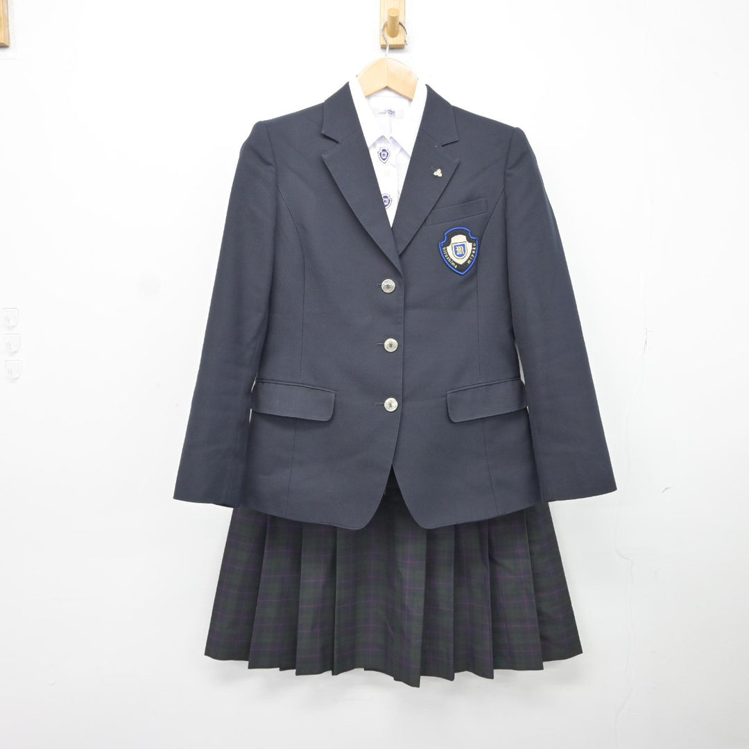 【中古】広島県 宮島工業高等学校 女子制服 4点（ブレザー・シャツ・スカート）sf037754 | 中古制服通販パレイド