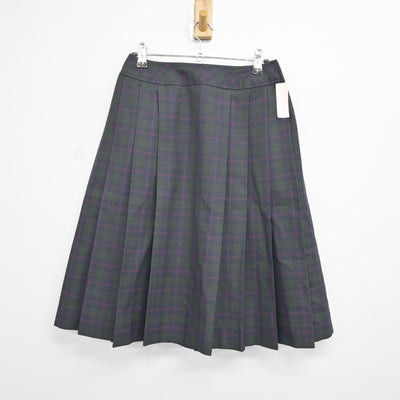 【中古】広島県 宮島工業高等学校 女子制服 4点（ブレザー・シャツ・スカート）sf037754