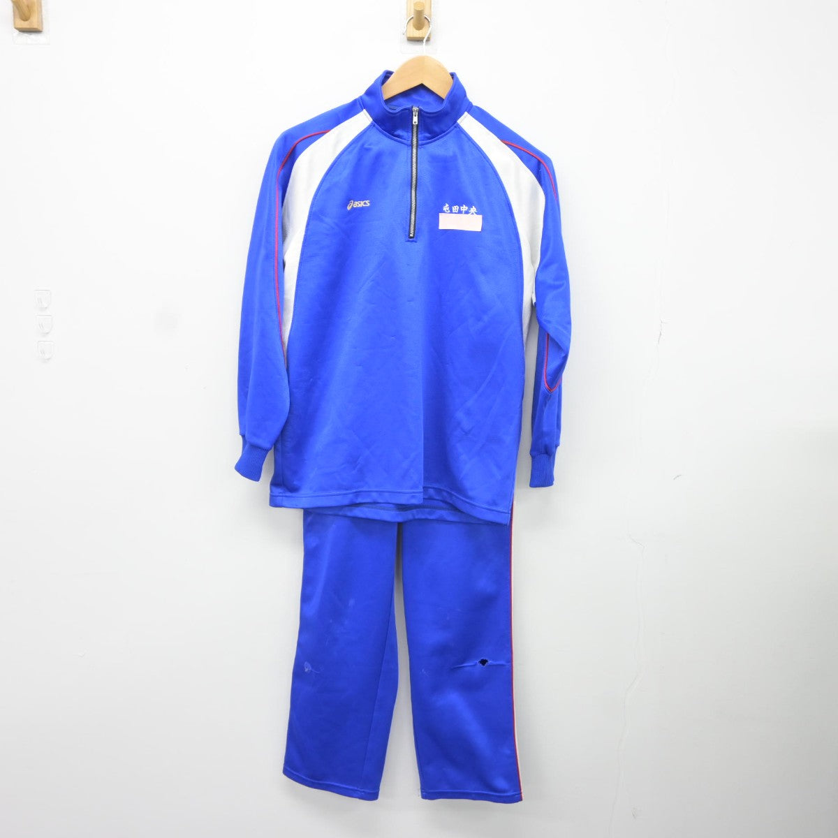 【中古】北海道 屯田中央中学校 女子制服 2点（ジャージ 上・ジャージ 下）sf037764