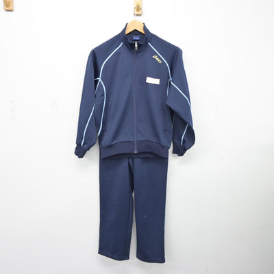 【中古】北海道 小樽水産高等学校 女子制服 2点（ジャージ 上・ジャージ 下）sf037765