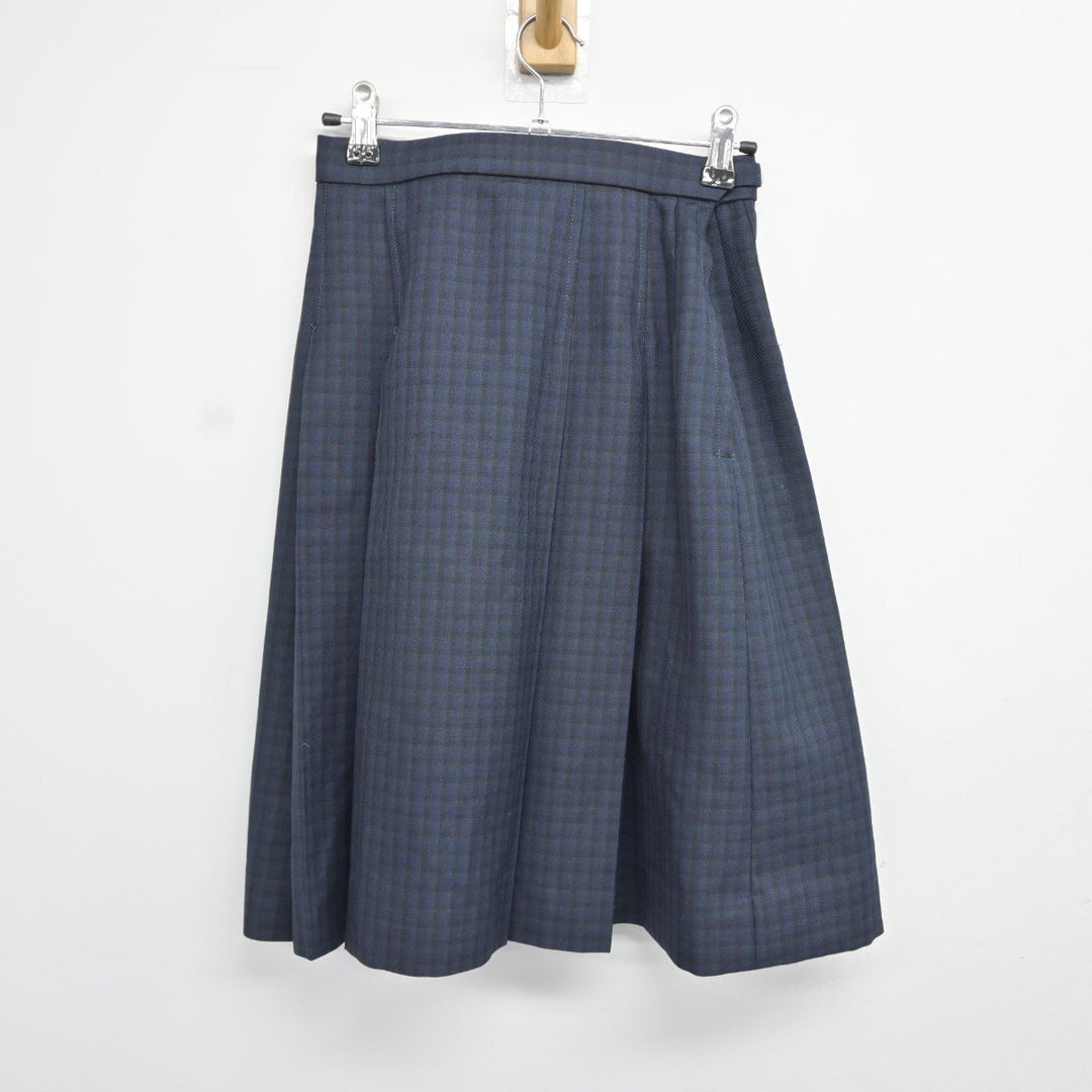 中古】京都府 北嵯峨高等学校 女子制服 3点 (ブレザー・スカート
