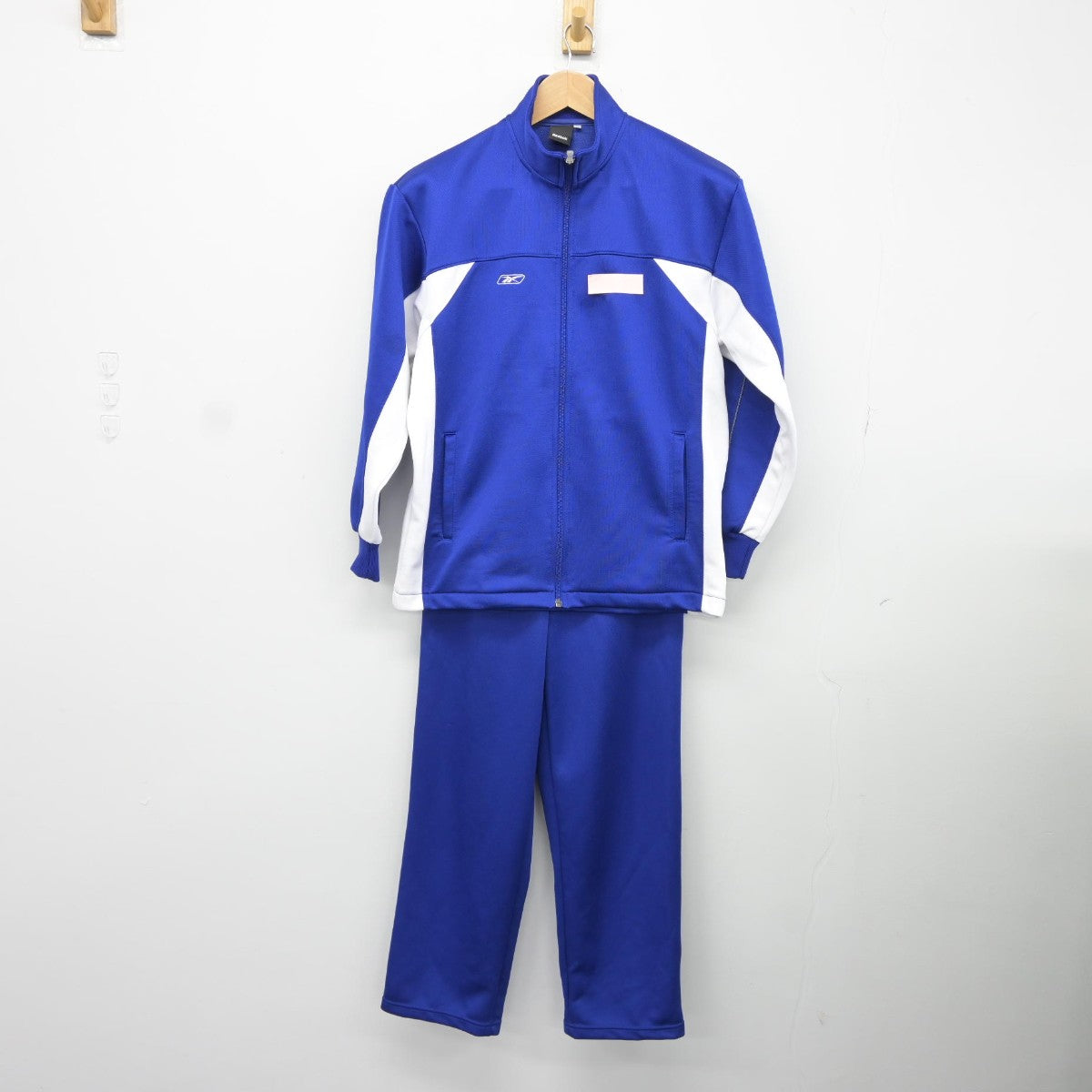 【中古】京都府 嵯峨中学校 女子制服 2点（ジャージ 上・ジャージ 下）sf037773