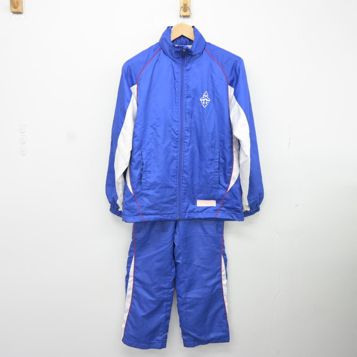 【中古】兵庫県 学文中学校 女子制服 2点（ジャージ 上・ジャージ 下）sf037783