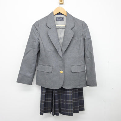 【中古】新潟県 八海高等学校 女子制服 2点（ブレザー・スカート）sf037785