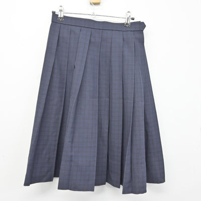 【中古】福岡県 福岡市内中学新標準服 女子制服 2点（ブレザー・スカート）sf037790