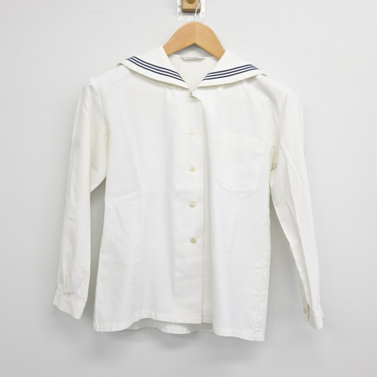 【中古】北海道 帯広北高等学校 女子制服 2点（セーラー服）sf037805