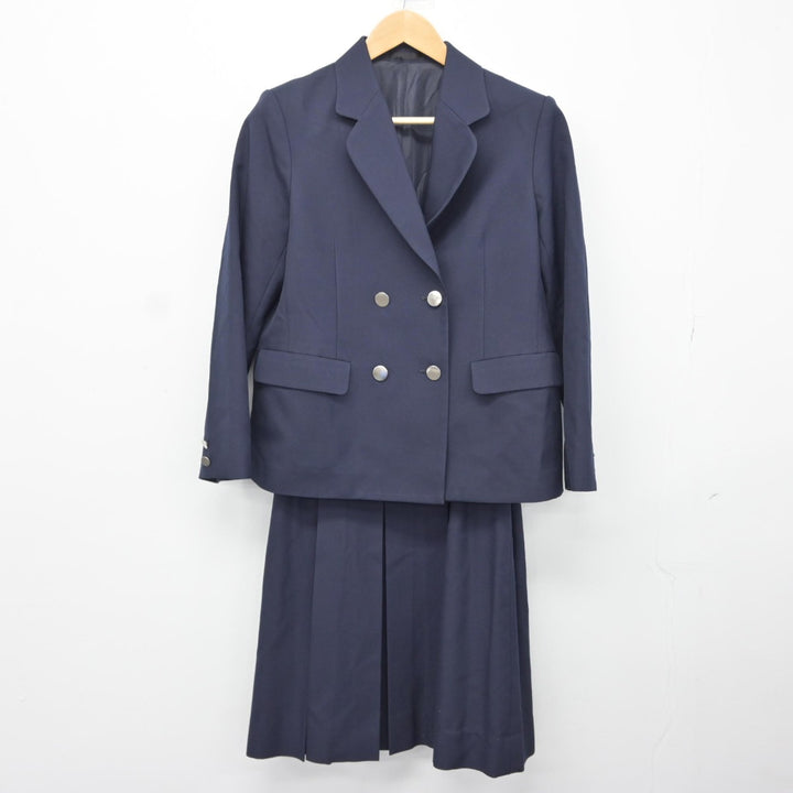 【中古】神奈川県 二俣川看護福祉高等学校 女子制服 3点（ブレザー・ベスト・スカート）sf037813