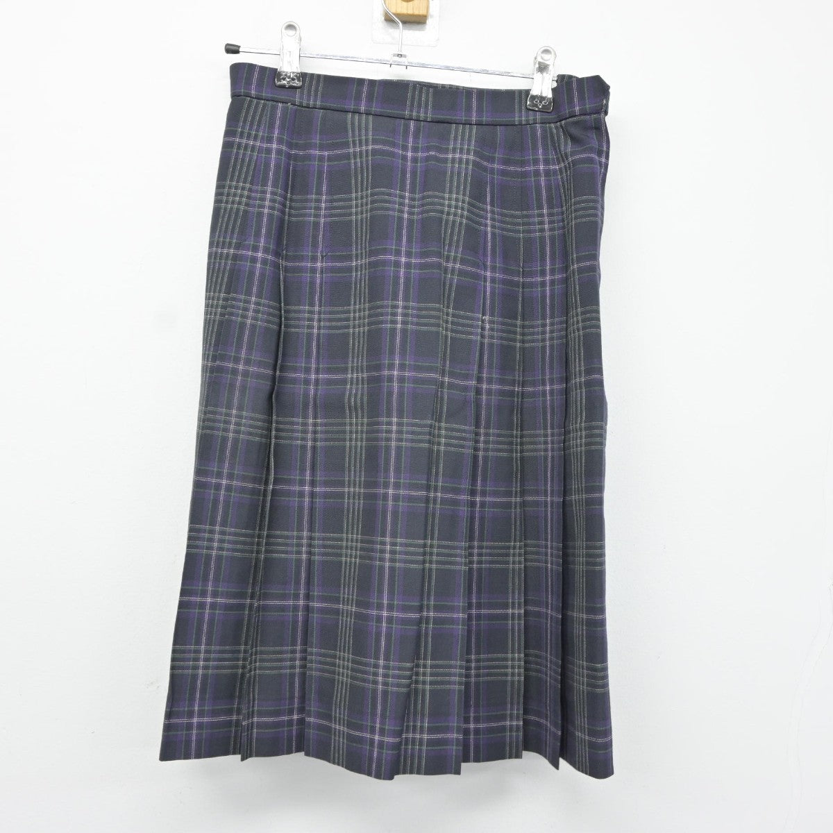 【中古】大阪府 関西大学高等部 女子制服 2点（シャツ・スカート）sf037831