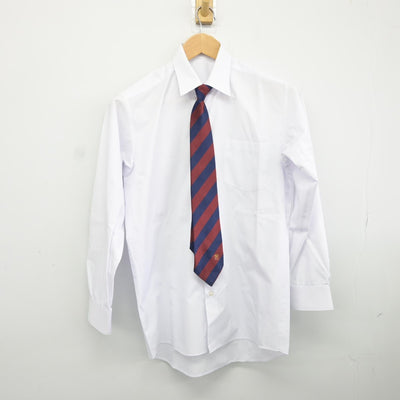 【中古】埼玉県 戸田市立新曽中学校 男子制服 4点（ブレザー・シャツ・ズボン）sf037858