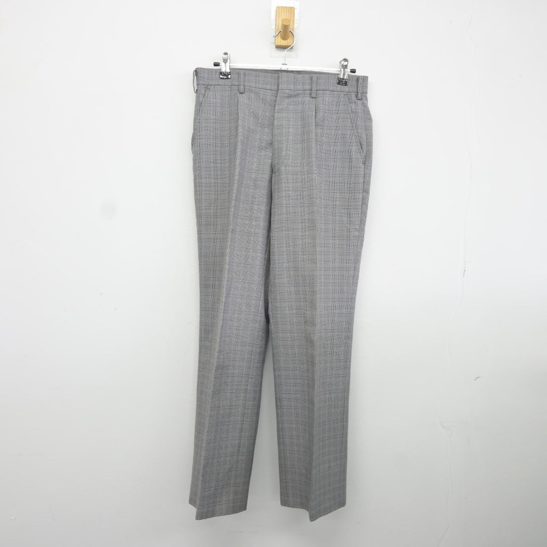 【中古】埼玉県 戸田市立新曽中学校 男子制服 4点（ブレザー・シャツ・ズボン）sf037858 | 中古制服通販パレイド