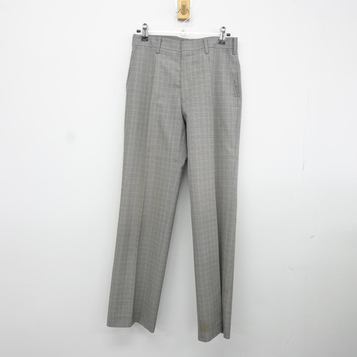 【中古】埼玉県 戸田市立新曽中学校 男子制服 3点（ブレザー・シャツ・ズボン）sf037859