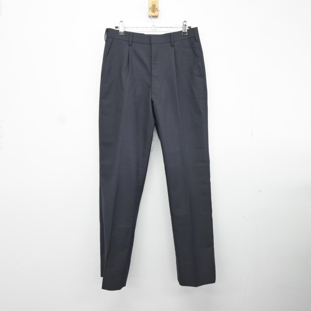 【中古】愛媛県 聖カタリナ学園高等学校 男子制服 3点（学ラン・シャツ・ズボン）sf037862