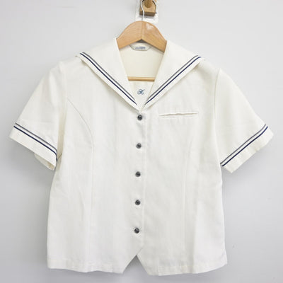 【中古】埼玉県 大宮開成中学校 女子制服 3点（セーラー服・スカート）sf037867