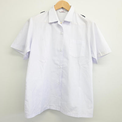 【中古】長崎県 淵中学校 女子制服 2点（シャツ・スカート）sf037884