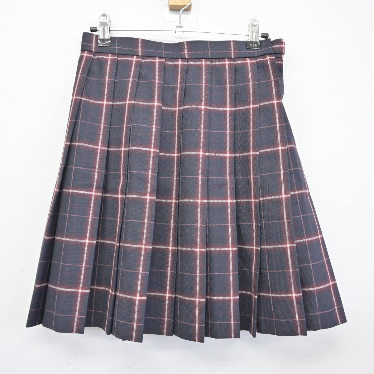 【中古】東京都 駒場学園高等学校 女子制服 5点（ブレザー・シャツ・ニット・スカート）sf037885