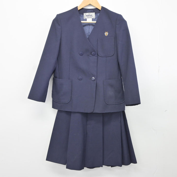 中古】群馬県 前橋市立第七中学校 女子制服 3点（ブレザー・ベスト・スカート）sf037916 | 中古制服通販パレイド