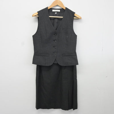 【中古】愛知県 JA愛知北農業協同組合 女子制服 2点（ベスト・スカート）sf037923