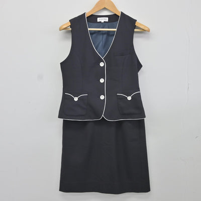 【中古】愛知県 JA愛知北農業協同組合 女子制服 2点（ベスト・スカート）sf037924