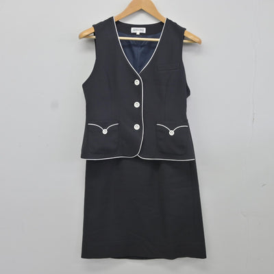 【中古】愛知県 JA愛知北農業協同組合 女子制服 2点（ベスト・スカート）sf037925