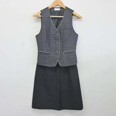 【中古】愛知県 JA愛知北農業協同組合 女子制服 3点（ブレザー・ベスト・スカート）sf037927