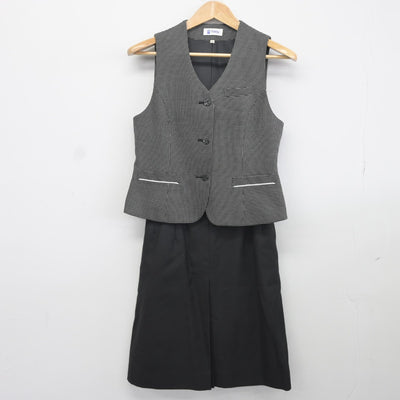 【中古】愛知県 JA愛知北農業協同組合 女子制服 2点（ベスト・スカート）sf037928