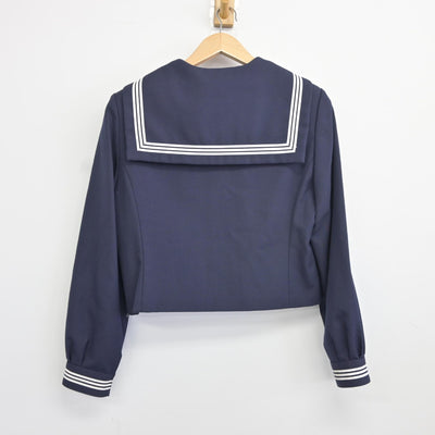 【中古】茨城県 五霞中学校 女子制服 4点（セーラー服・スカート）sf037936