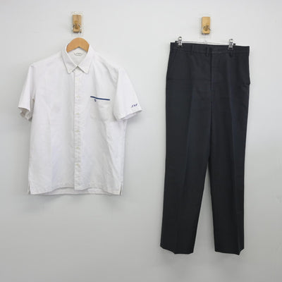 【中古】奈良県 西大和学園中学校 男子制服 3点（シャツ・ズボン）sf037947