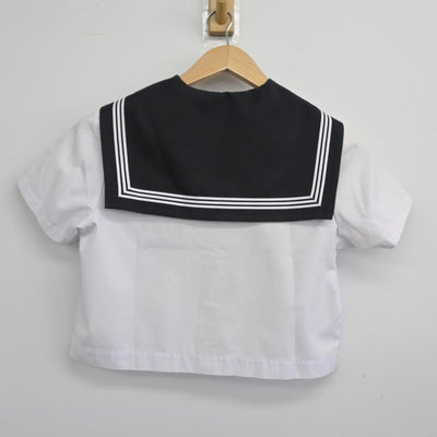 【中古】三重県 殿町中学校 女子制服 2点（セーラー服・スカート）sf037954