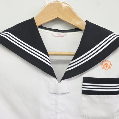 【中古】三重県 殿町中学校 女子制服 2点（セーラー服）sf037955