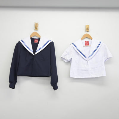 【中古】愛知県 味美中学校 女子制服 2点（セーラー服・セーラー服）sf037990