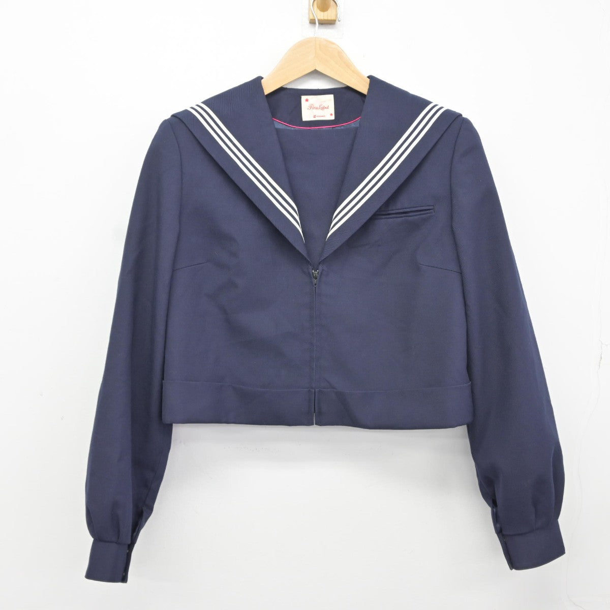 【中古】愛知県 一宮市立北部中学校 女子制服 2点（セーラー服・スカート）sf037993