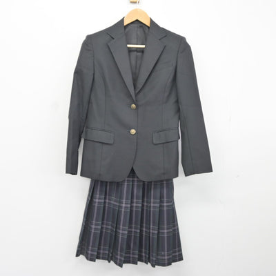 【中古】大阪府 園芸高等学校 女子制服 2点（ブレザー・スカート）sf038018