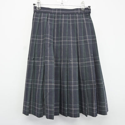 【中古】大阪府 園芸高等学校 女子制服 2点（ニット・スカート）sf038019