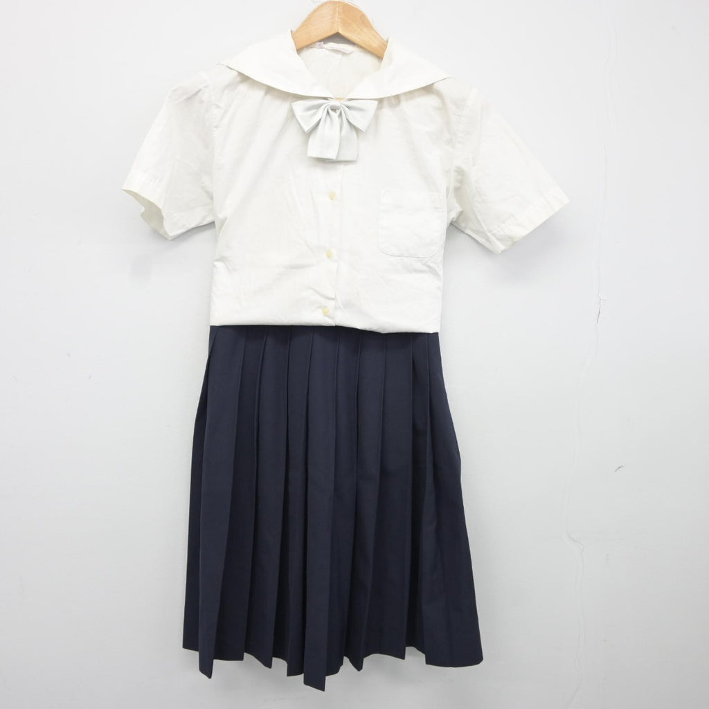 中古】岡山県 芳田中学校 女子制服 3点（セーラー服・スカート）sf038028 | 中古制服通販パレイド