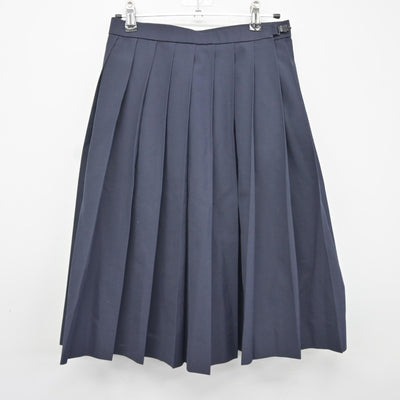 【中古】岡山県 芳田中学校 女子制服 3点（セーラー服・スカート）sf038028