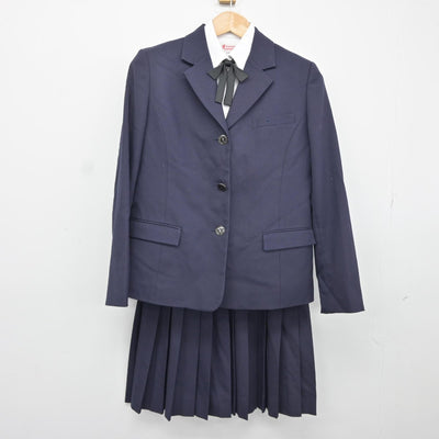 【中古】愛知県 愛知商業高等学校 女子制服 3点（ブレザー・シャツ・スカート）sf038030