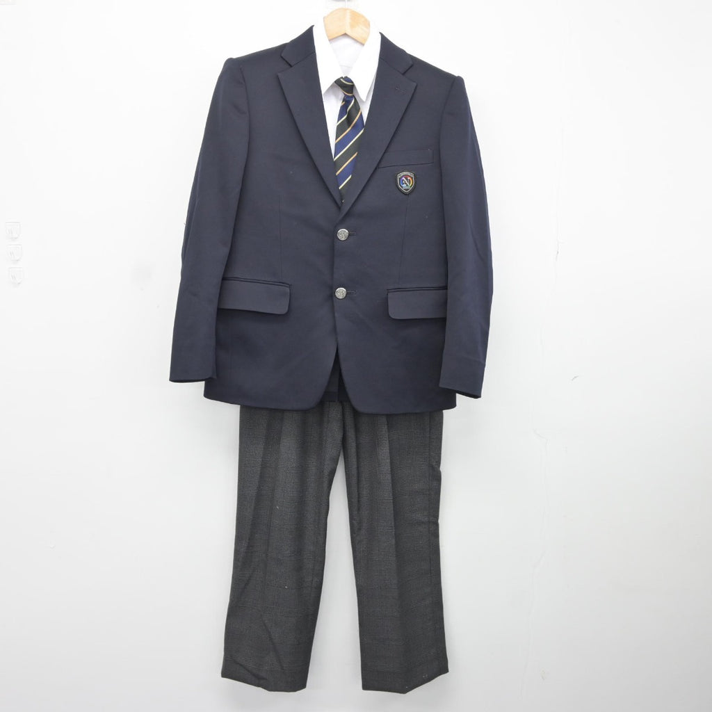 【中古】愛知県 にじの丘中学校 男子制服 5点（ブレザー・シャツ・ズボン）sf038036 | 中古制服通販パレイド