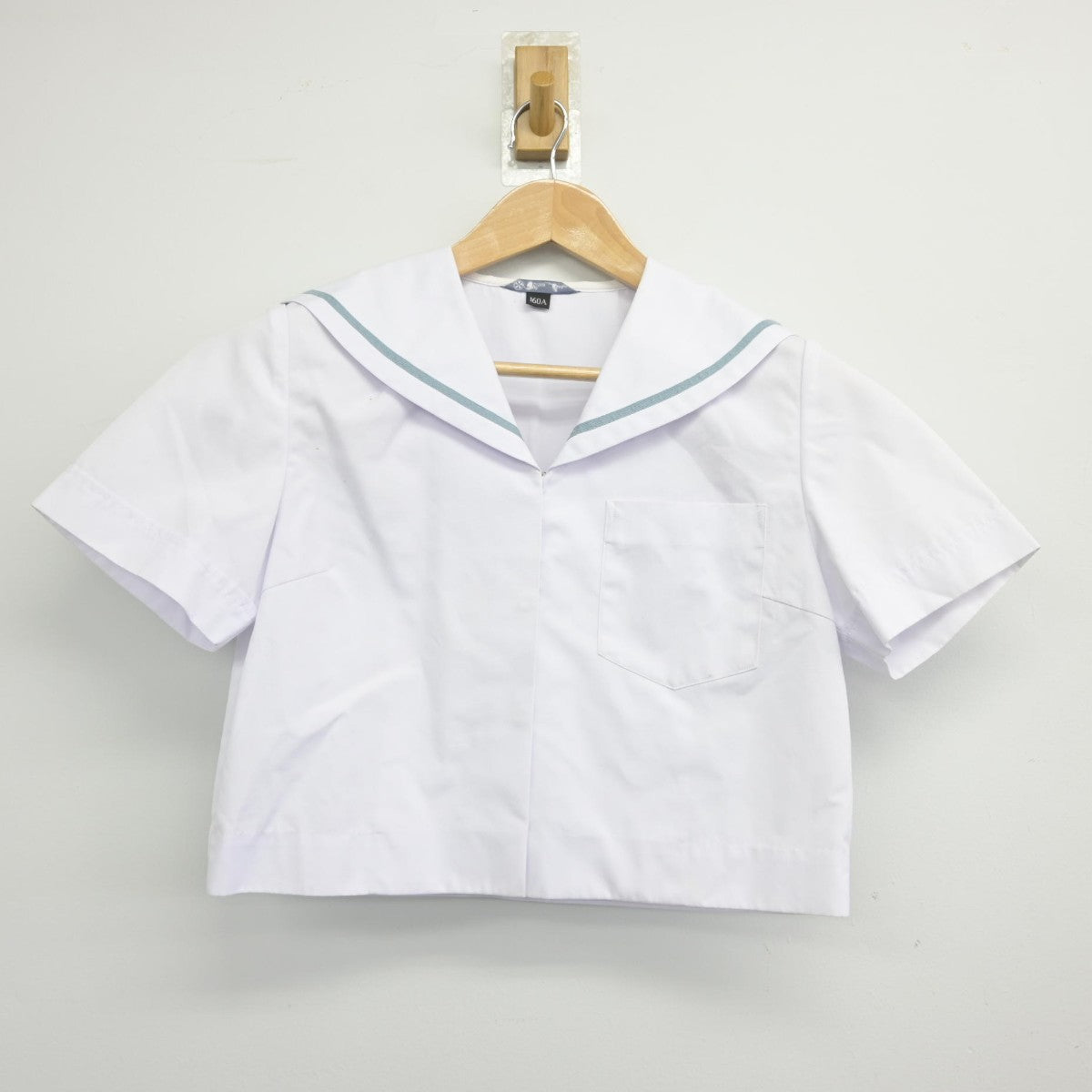 【中古】和歌山県 西和中学校 女子制服 2点（セーラー服・スカート）sf038053