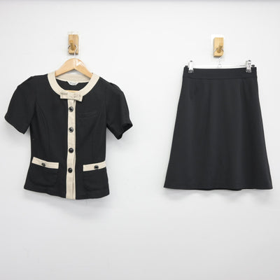 【中古】 事務服 女子制服 2点（シャツ・スカート）sf038061