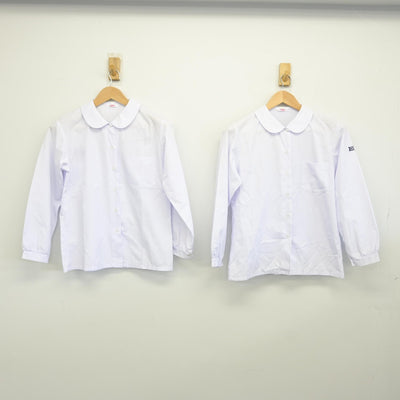 【中古】福岡県 春日野中学校 女子制服 2点（シャツ）sf038082