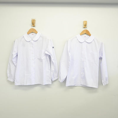 【中古】福岡県 春日野中学校 女子制服 2点（シャツ）sf038083