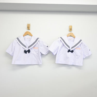 【中古】福岡県 春日野中学校 女子制服 2点（セーラー服・セーラー服）sf038084