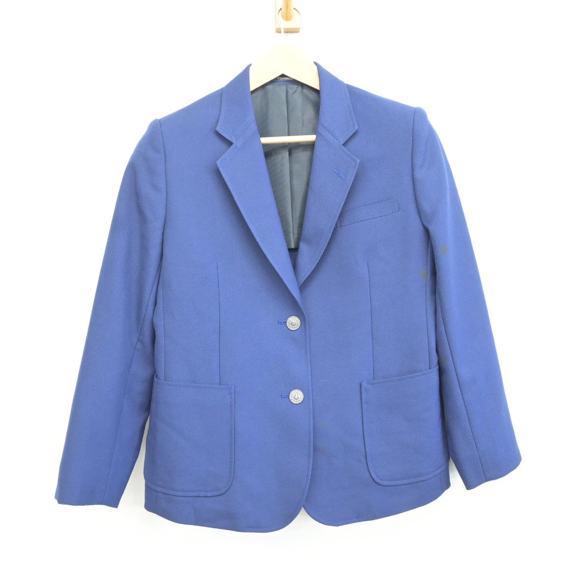 【中古】千葉県 山王中学校 女子制服 4点（ブレザー・シャツ・スカート）sf038094