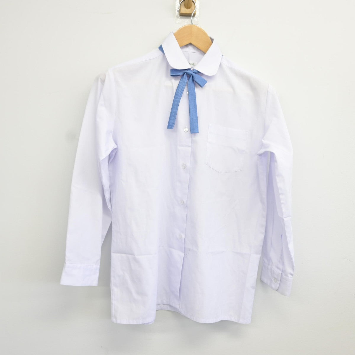 【中古】千葉県 山王中学校 女子制服 3点（シャツ・スカート）sf038096